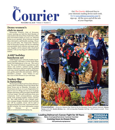 Delmarva Courier - Nov 16, 2016