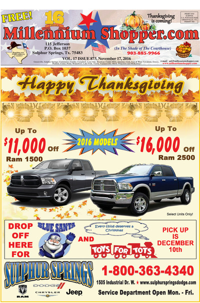 Millennium Shopper - Nov 17, 2016