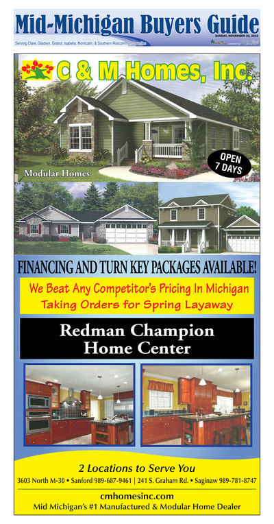 Mid-Michigan Buyers Guide - Nov 20, 2016