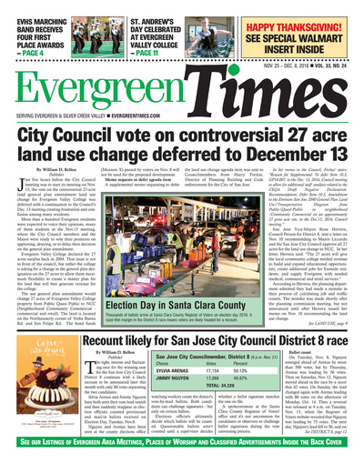 Evergreen Times - Nov 25, 2016