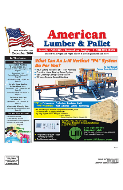 American Lumber & Pallet - December 2016
