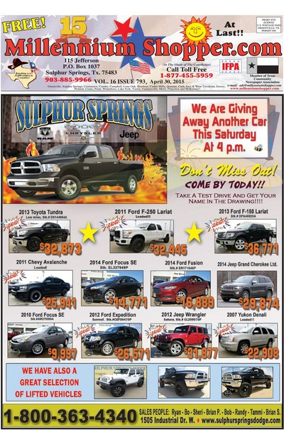 Millennium Shopper - Apr 30, 2015