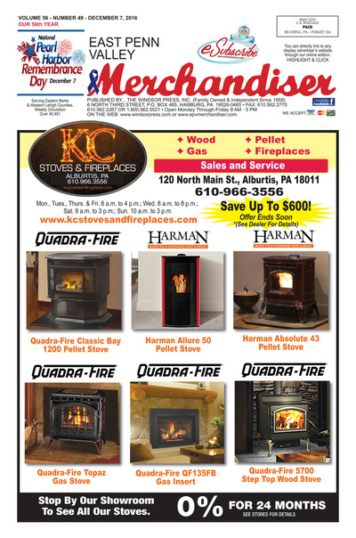 East Penn Valley Merchandiser - Dec 7, 2016