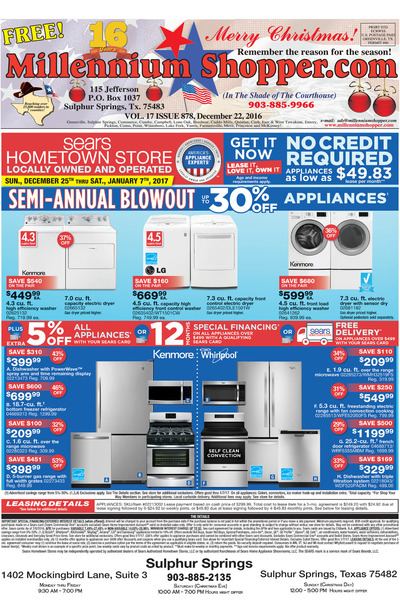 Millennium Shopper - Dec 22, 2016