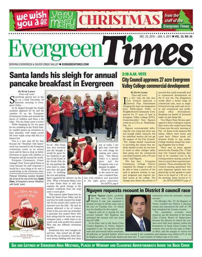 Evergreen Times - Dec 23, 2016