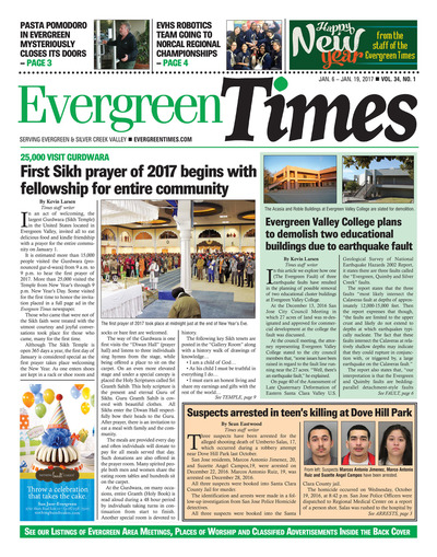 Evergreen Times - Jan 6, 2017