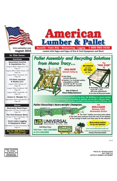 American Lumber & Pallet - August 2015