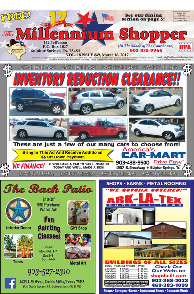 Millennium Shopper - Mar 16, 2017