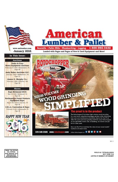 American Lumber & Pallet - January 2016