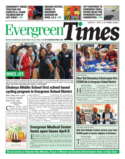 Evergreen Times - Mar 31, 2017