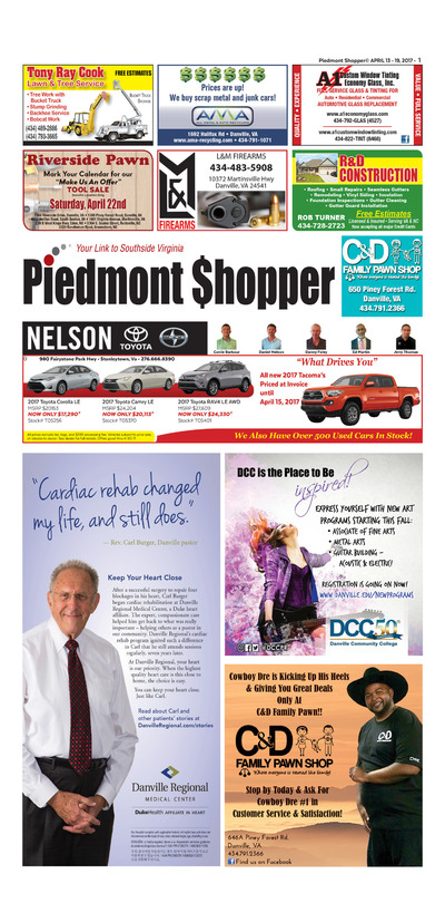 Piedmont Shopper - Apr 12, 2017