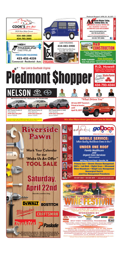 Piedmont Shopper - Apr 19, 2017