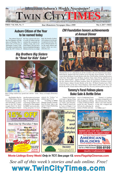 Twin City Times - May 4, 2017