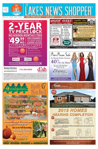 Lakes News Shopper - Sep 29, 2015