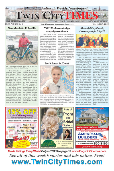 Twin City Times - May 11, 2017