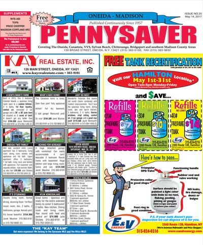 Oneida-Madison Pennysaver - May 14, 2017