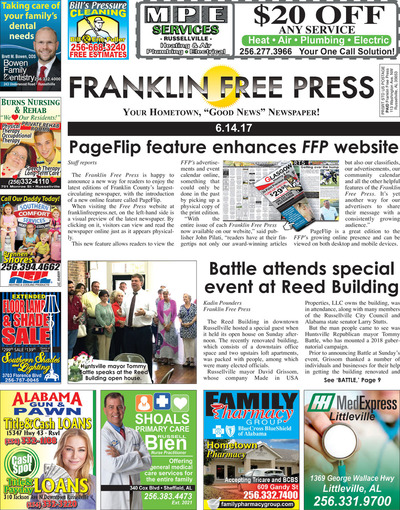 Franklin Free Press - Jun 14, 2017