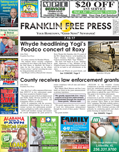 Franklin Free Press - Jul 19, 2017