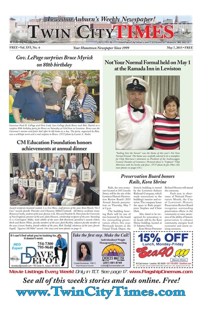 Twin City Times - May 7, 2015