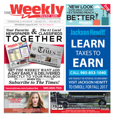 The Weekly - Aug 3, 2017