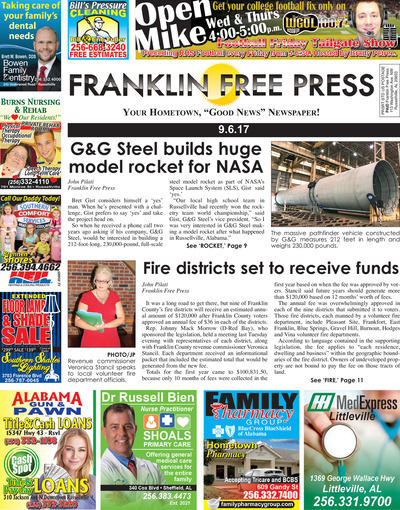 Franklin Free Press - Sep 6, 2017