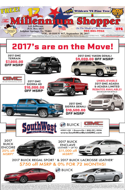 Millennium Shopper - Sep 28, 2017