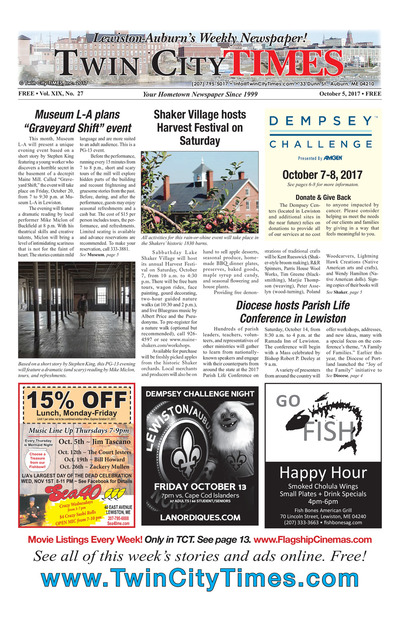 Twin City Times - Oct 5, 2017