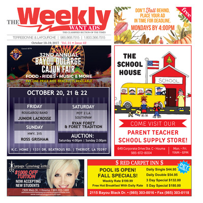 The Weekly - Oct 19, 2017