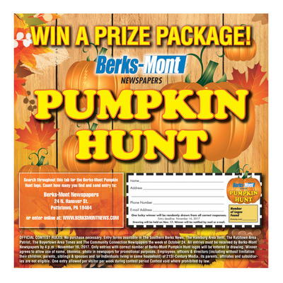 BerksMont News - Special Sections - Pumpkin Hunt - November 2017