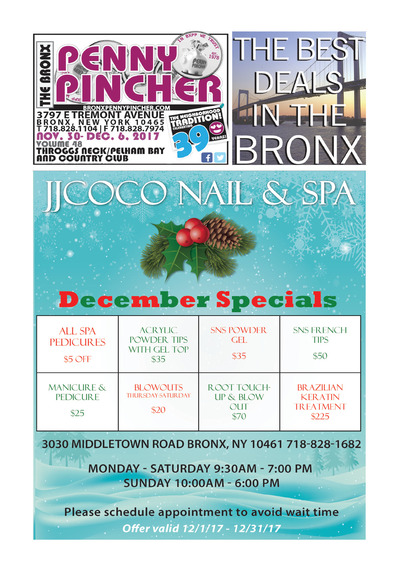 Bronx Penny Pincher - Nov 30, 2017