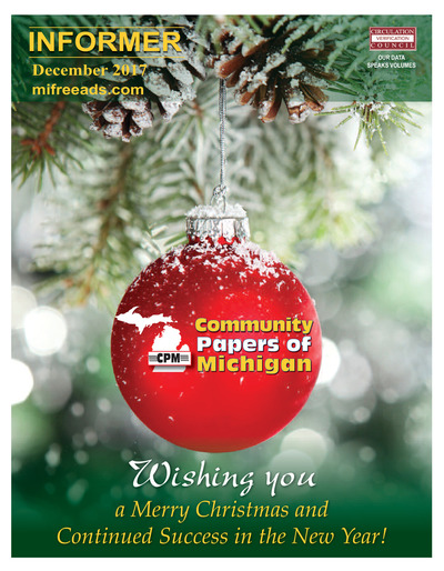 Community Papers of Michigan Newsletter - December 2017