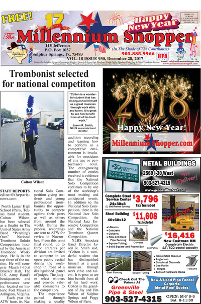 Millennium Shopper - Dec 28, 2017