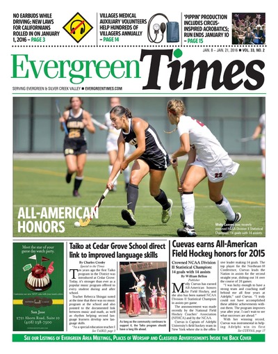 Evergreen Times - Jan 8, 2016
