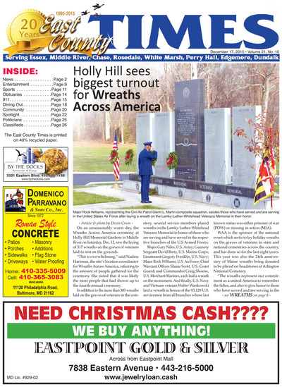 East County Times - Dec 17, 2015