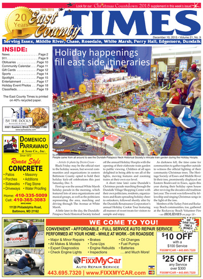 East County Times - Dec 10, 2015