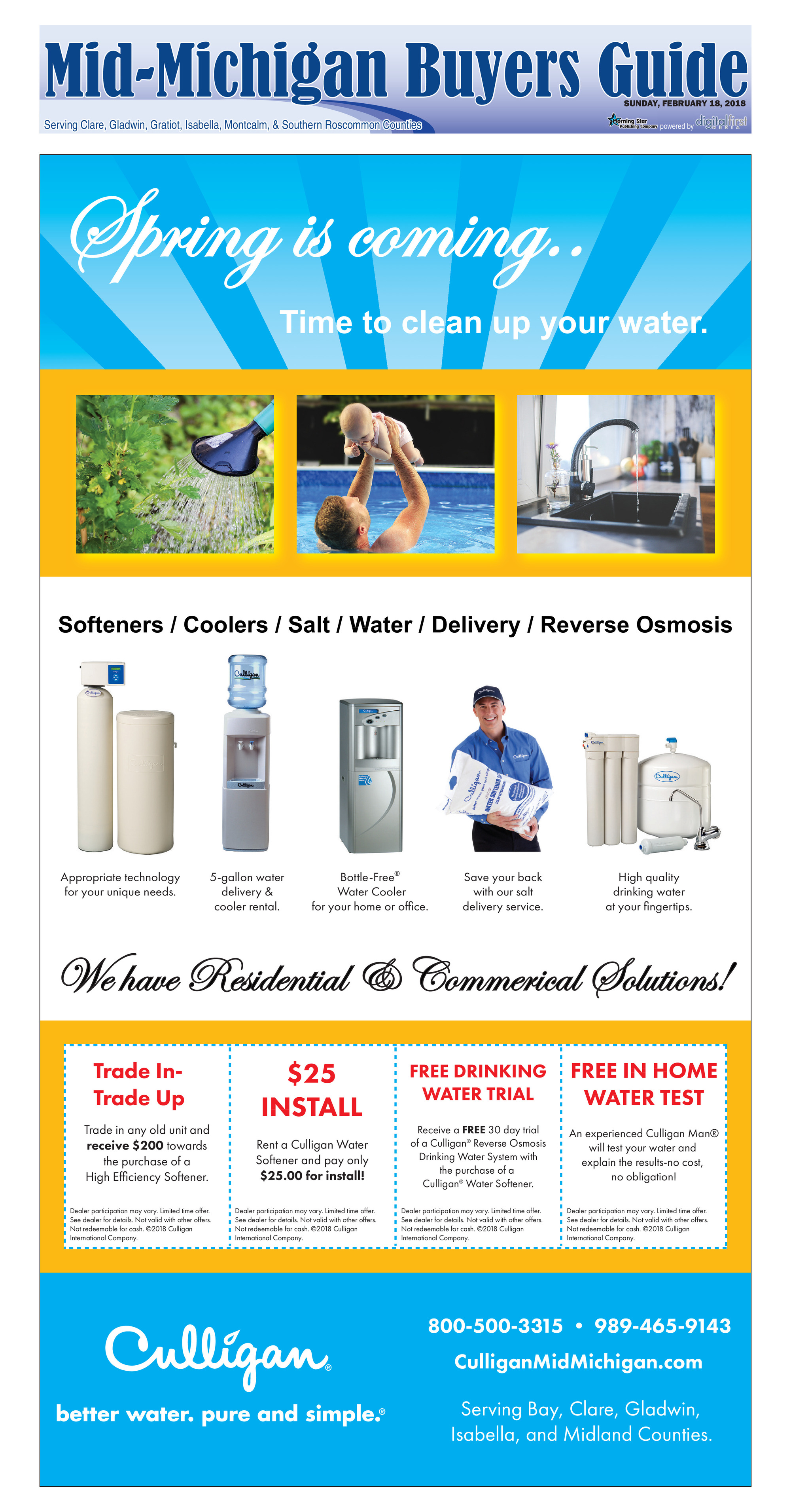 Mid Michigan Buyers Guide Feb 18 2018 Mid Michigan Buyers Guide Feb 18 2018