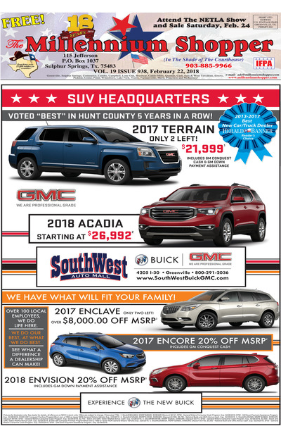 Millennium Shopper - Feb 22, 2018