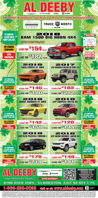 Oakland Press - Local Auto Deals - Mar 4, 2018