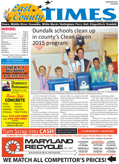 East County Times - Oct 1, 2015