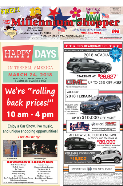 Millennium Shopper - Mar 22, 2018