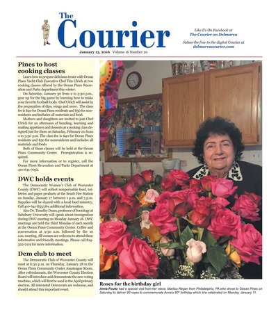 Delmarva Courier - Jan 13, 2016
