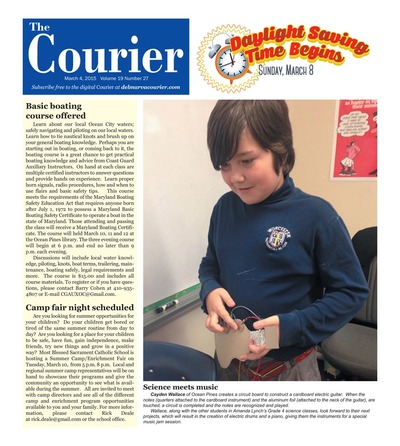 Delmarva Courier - Mar 4, 2015