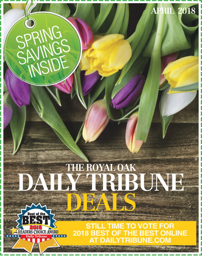 Daily Tribune - Special Sections - Daily Tribune Deals - April 2018