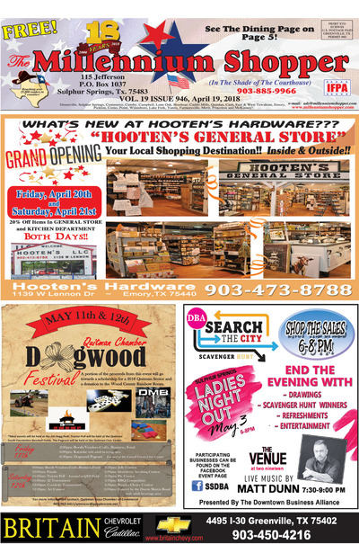 Millennium Shopper - Apr 19, 2018