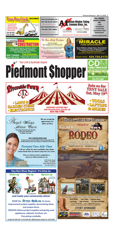 Piedmont Shopper - May 3, 2018