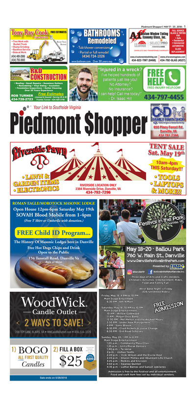 Piedmont Shopper - May 17, 2018