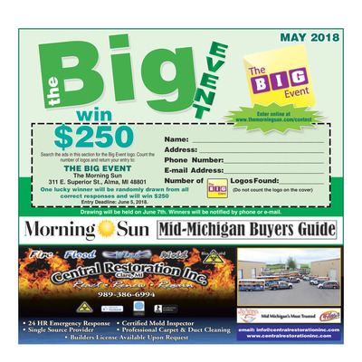 Morning Sun - Special Sections - Big Event - May 2018