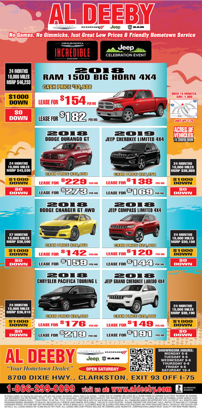 Oakland Press - Local Auto Deals - Jun 17, 2018
